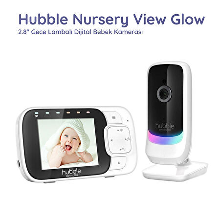 Hubble Nursery Wiew Glow Wifi Dijital Bebek Kamerası