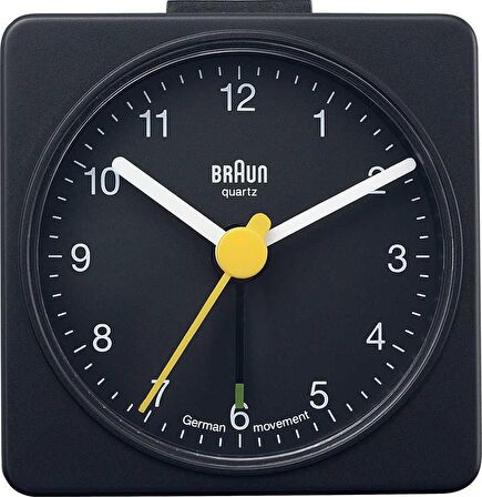 Braun BNC002BKBK Alarmlı Masa Saati Siyah