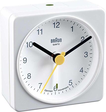 Braun BNC002WHWH Alarmlı Masa Saati Beyaz