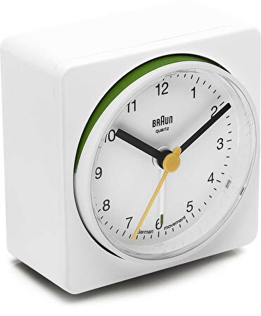 Braun BNC011WHWH Alarmlı Masa Saati Beyaz