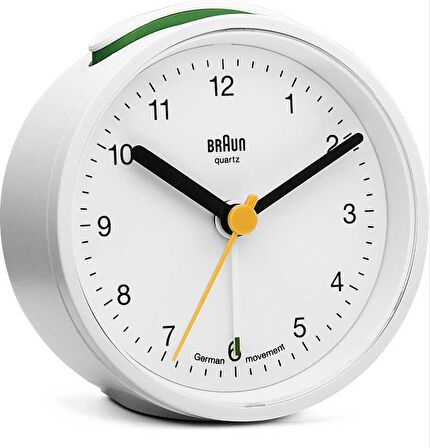 Braun BNC012WHWH Alarmlı Masa Saati Beyaz