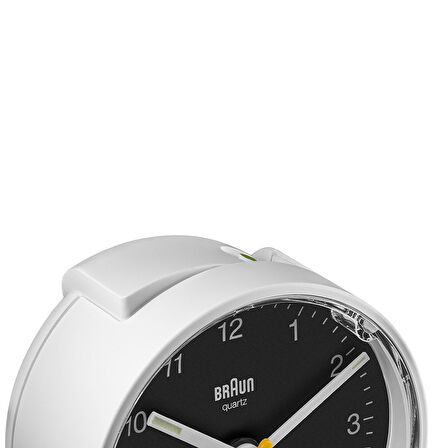 Braun BC01WB Beyaz-Siyah Klasik Analog Alarmı Masa Saati
