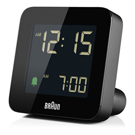 Braun BC09B Siyah Dijital Alarmlı Masa Saati