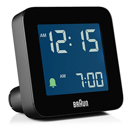 Braun BC09B Siyah Dijital Alarmlı Masa Saati