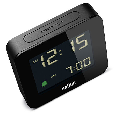 Braun BC09B Siyah Dijital Alarmlı Masa Saati