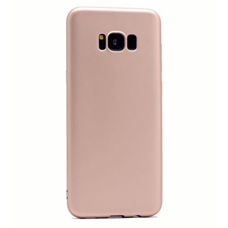 Gpack Samsung Galaxy S8 Kılıf Premier Silikon KılıfFull Kapatan Cam