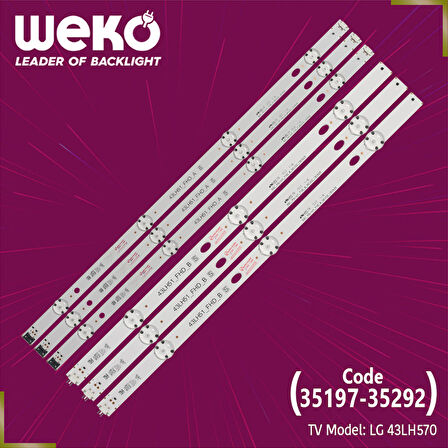 WKSET-5142 35197X3 35292X3 SSC_43INCH_FHD 6 ADET LED BAR