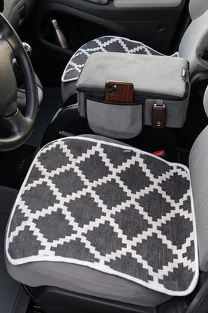 Oto Koltuk Kilim Minder Terletmez Çift Taraflı 3 Parça Tüm Araçlara Uyumlu