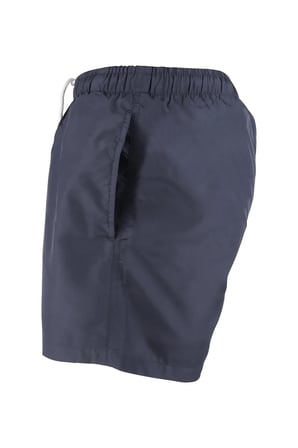 Erkek Deniz Şortu Lacivert Cepli Pamuklu Polyester Su Yitici Tahriş Etmeyen Astar Lasit K236