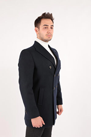 Brango 71119-Fw Erkek Kaşe Kaban