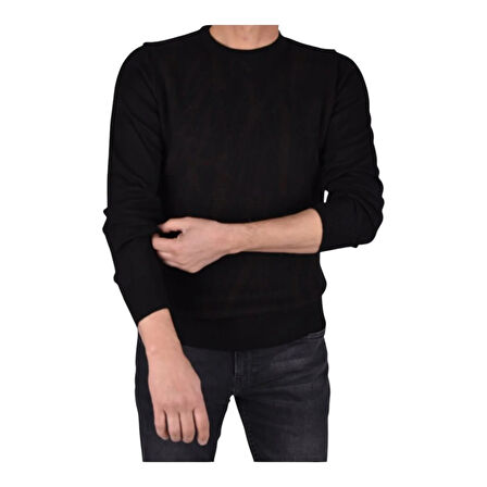 Bisiklet Yaka Desenli Kazak