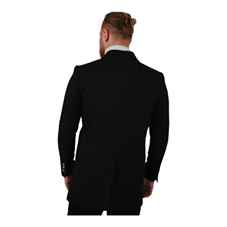 Erkek Kruvaze Yaka Kaban 