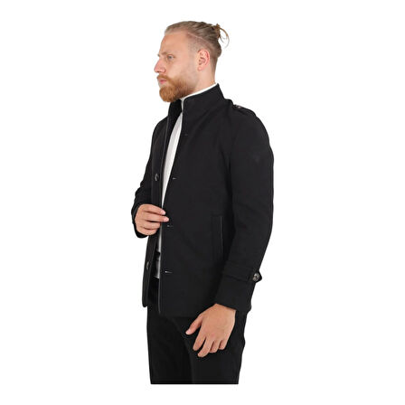 Erkek Dik Yaka Kaban 71148