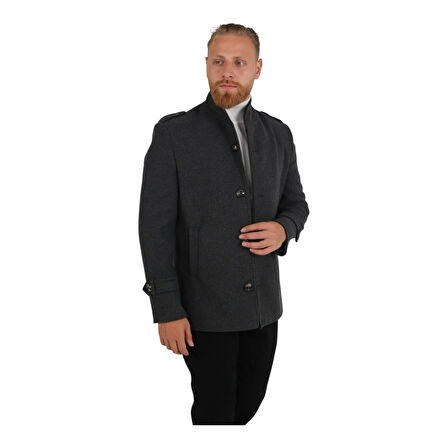 Erkek Dik Yaka Kaban 71148