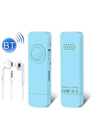 5014MP Şarjlı Mp3 Çalar Bluetooth lu Müzik Player Mini Mp3 Stick Hafıza Kartı Girişli 8GB Tf Kart Hediyeli