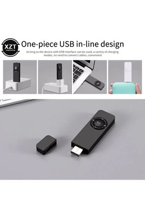 5014MP Şarjlı Mp3 Çalar Bluetooth lu Müzik Player Mini Mp3 Stick Hafıza Kartı Girişli 8GB Tf Kart Hediyeli