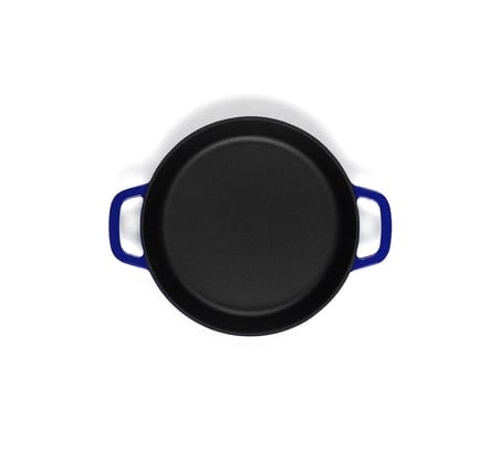 LOTUS Döküm    20 cm Yuvarlak Round Pan  Degrade Kobalt Lacivert