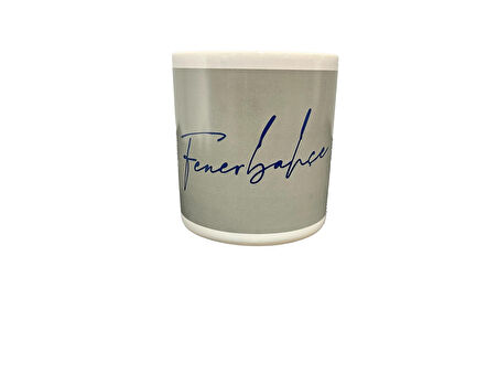 Fenerbahçe Lisanslı Kupa Fenerbahçe Yazılı Mug Hediye Ahşap Kutulu