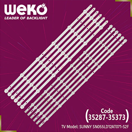 WKSET-5157 35287X6 35373X6  08-55C-3528 12 ADET LED BAR