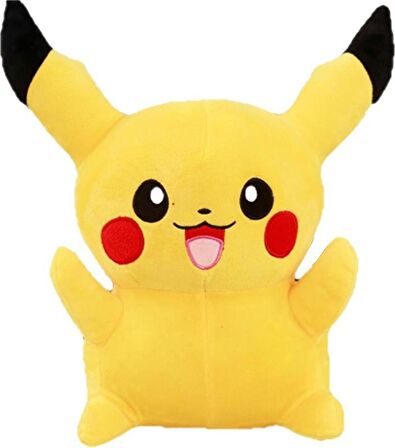 Kumaş Pokemon Go Pikachu Pikaçu Anime Figür Peluş Oyuncak 23  Cm