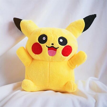 Kumaş Pokemon Go Pikachu Pikaçu Anime Figür Peluş Oyuncak 23  Cm