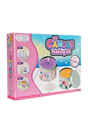 Mum Yapım Seti – Kendi Mumunu Tasarla Tarzını Yansıt!