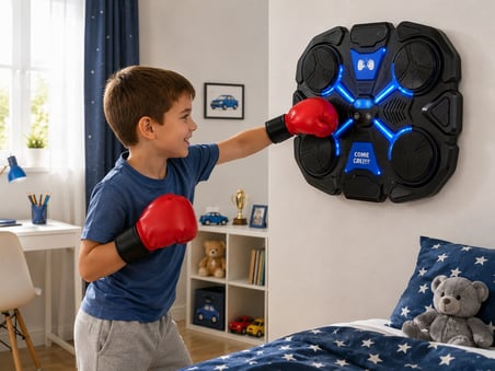 Eğlenceli Box Makinesi Işıklı Müzikli Bluetooth Bağlantılı  