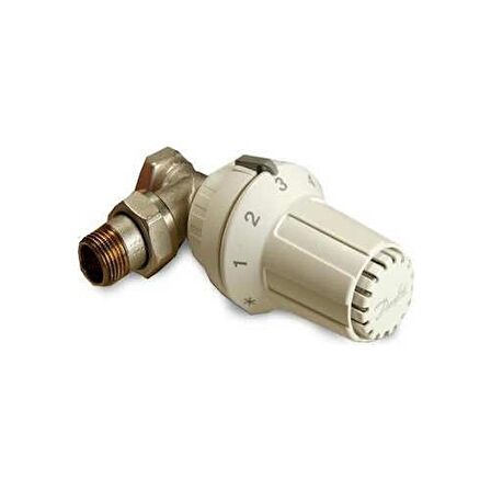 Danfoss Termostatik Radyatör Vanası 1/2'' Köşe Tip Sıvı Sensörlü 013G5016+013G0003