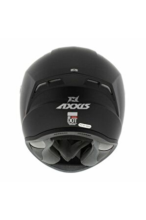 AXXIS DRAKEN S SOLID V.2 MATT BLACK (BİR BEDEN BÜYÜK SİPARİŞ VERİNİZ)