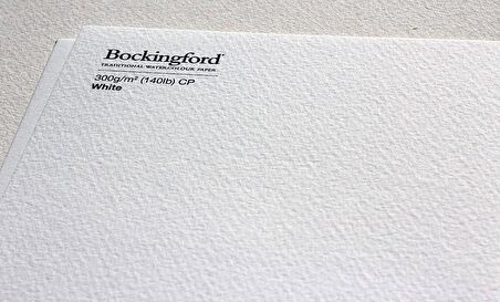 Bockingford Cold Pressed 41x31cm 300gr 12 Yaprak Profesyonel Suluboya Blok