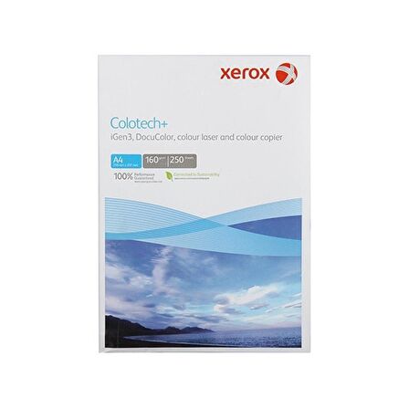 Xerox Colotech A4 160gr 250 Adt/Pk Lazer İnkjet Fotokopi Kağıdı