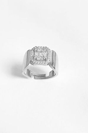 Pırlanta Model Gümüş Yüzük