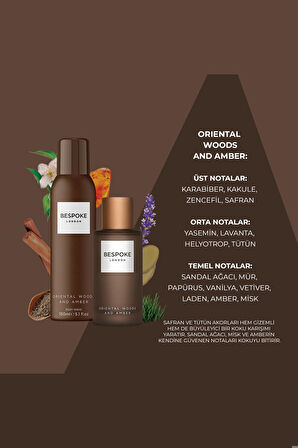 Bespoke Oriental Woods and Amber Erkek Edp Parfüm 100ml