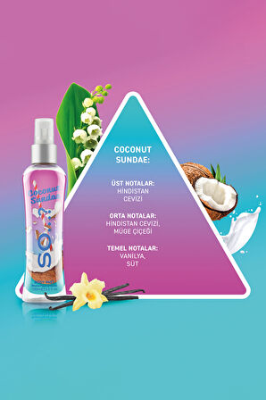 So…? Coconut Sundae Vücut Spreyi 100ml