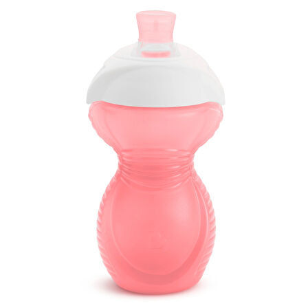 Munchkin Click Lock™ Isırmaya Dayanıklı   Emzikli Bardak | 9 Ay+ | 266 ml | Pembe    | Sızdırmaz | BPA İçermez  