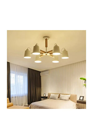 Modern Mafsallı Oynar Başlı Avize