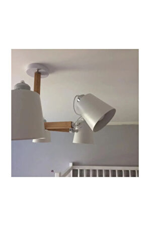 Modern Mafsallı Oynar Başlı Avize