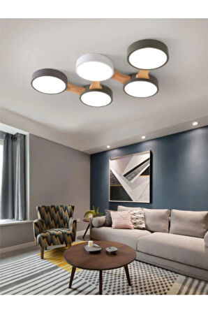 Minimalist Modern Led 5’li Avize