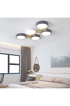 Minimalist Modern Led 5’li Avize