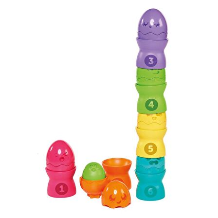 FABBATOYS Tomy Saklambaçlı Yumurta Kule Seti