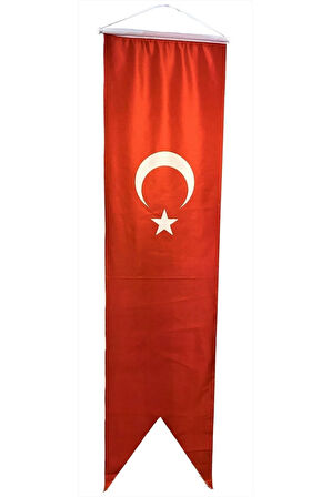 Kırlangıç Flama Türk Bayrağı 50x200cm Raşel Kumaş