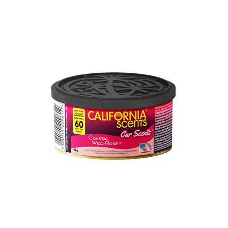 California Scents Car Scents Coastal Wild Rose Yabani Gül Aromalı