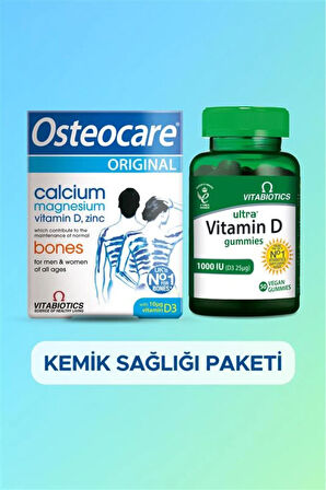 90 Tablet Ultra Vitamin D Gummies - Kemik Sağlığı Paketi