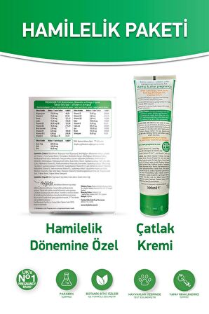 Pregnacare Plus + Çatlak Kremi