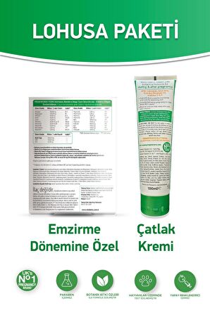 Pregnacare Breast-feeding + çatlak kremi