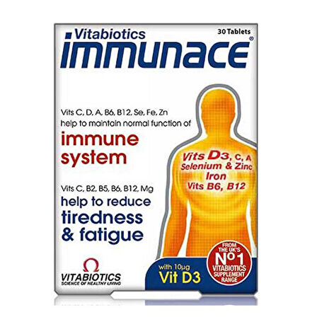 Vitabiotics_Immunace - Multivitamin - 30 Tablet - SKT:04/2027