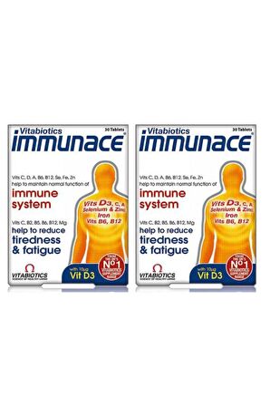 Vitabiotics_Immunace - Multivitamin - 30 Tablet - 2 ADET -SKT:03/2024