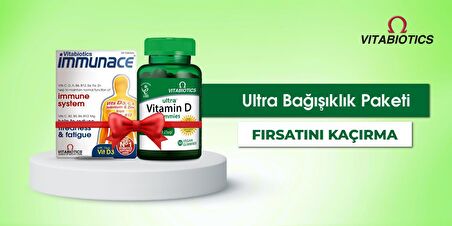 Immunace + Ultra Vitamin D Gummies - Ultra Bağışıklık Paketi