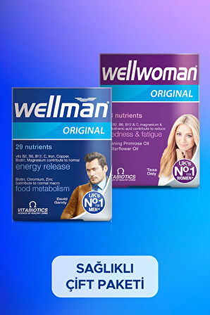 Wellman + Wellwoman Sağlıklı Çift Paketi