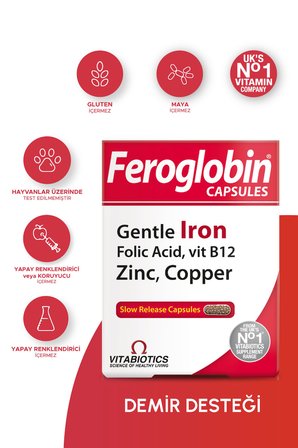 Feroglobin 30 Kapsül